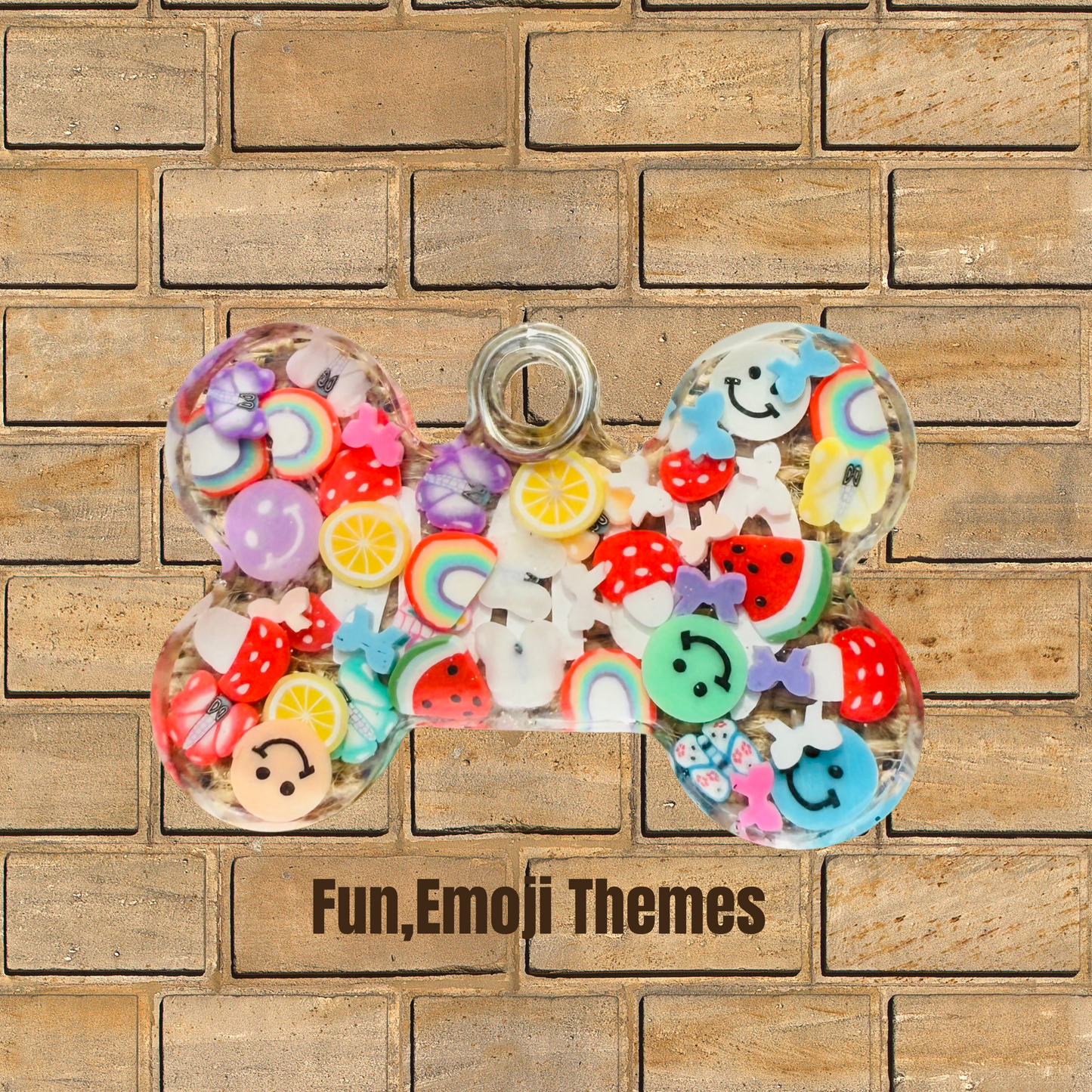 Custom Personalized Resin Pet ID Tag โ Unique Handmade Tags for Dogs & Cats