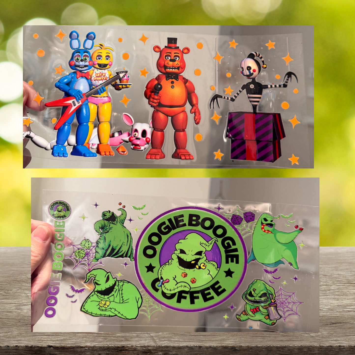 Fall and Halloween Cup Wraps