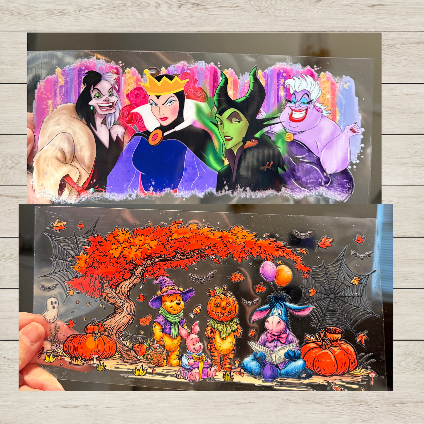Fall and Halloween Cup Wraps