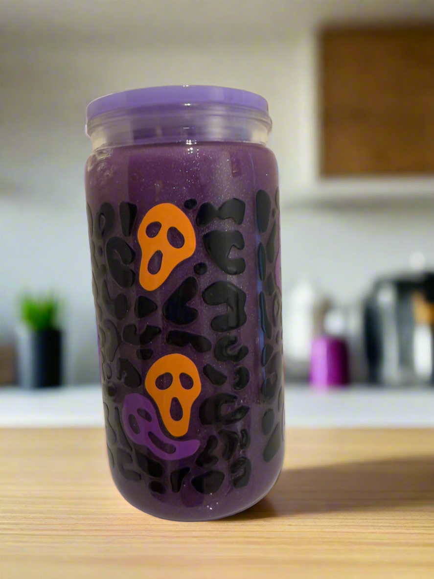 Ghost Purple Mica Powder Tumbler