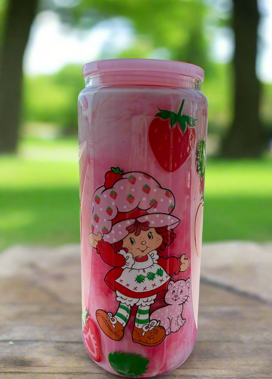 Strawberry Swirl Milkshake Tumbler