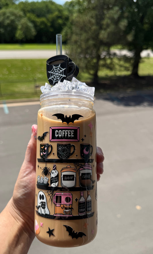 Halloween Iced Coffee Tumbler