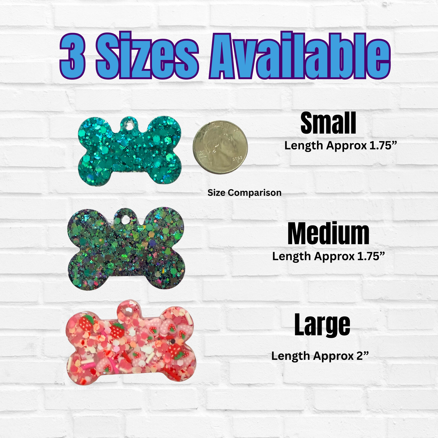 Custom Personalized Resin Pet ID Tag – Unique Handmade Tags for Dogs & Cats