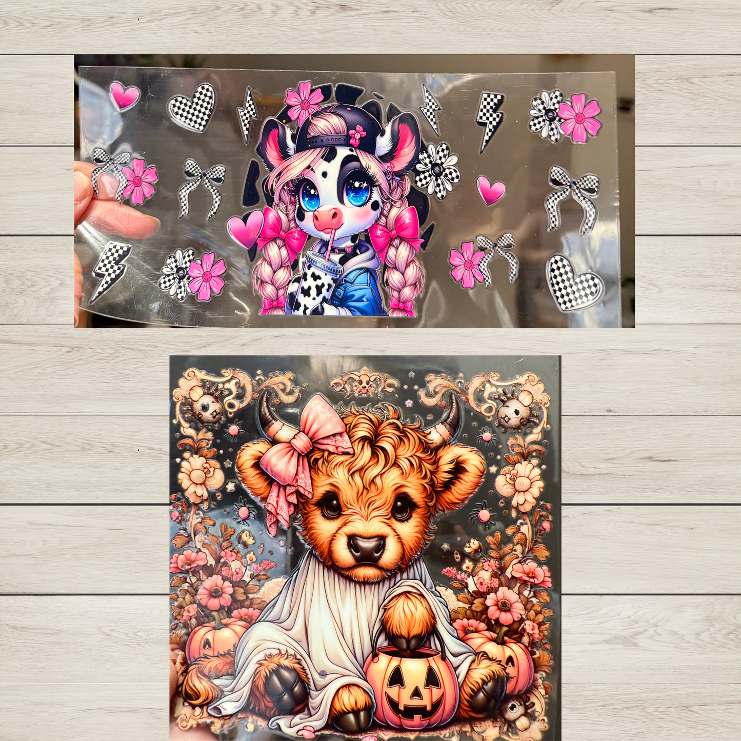 Fall and Halloween Cup Wraps