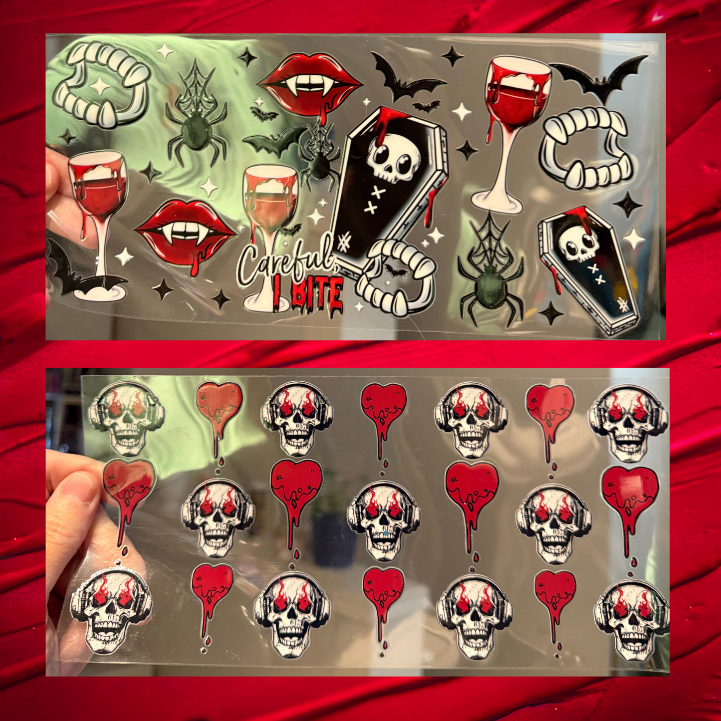 Fall and Halloween Cup Wraps