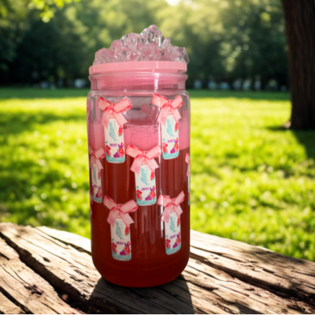 Energy Drink Alani Snow Globe Tumbler