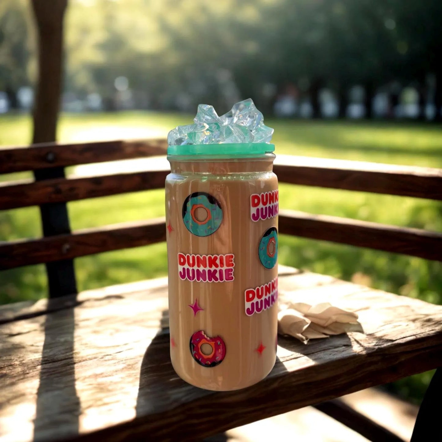 Iced Coffee DD Snow Globe Tumbler